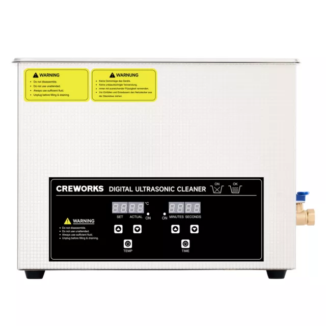 2 - 30L Ultraschallreinigungsgerät Ultraschallreiniger Ultraschallbad Reiniger 2