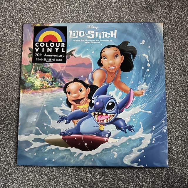 DISNEY LILO & Stitch 20th Anniversary Transparent Blue Vinyl LP RARE £ ...