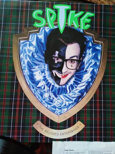 Lp Vinyl Record. Elvis Costello. Spike. Ex Cond.