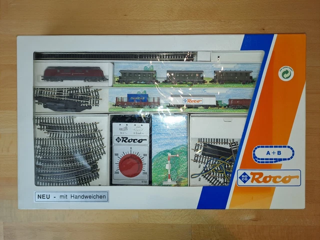 Spur N Roco &KOMPLETTES ROCO N Startset A+B