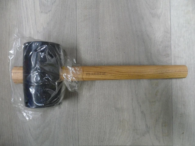 Marteau Maillet en Caoutchouc Manche en Bois