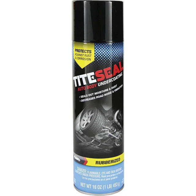 Tite-Seal 16 Oz. Aerosol Rubberized Auto Undercoat T1617R Tite-Seal T1617R 16