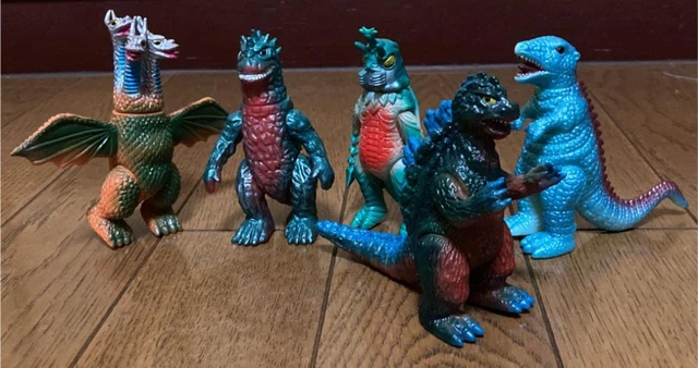 Bullmark Godzilla Set Of Figures Bullmark Godzilla Set Of Figures