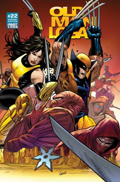 Old Man Logan #22 Past Lives Variant Wolverine X-23 Marvel Comics