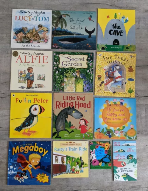 15 X Childrens Kids Popular Picture Story Bundle (11 LARGE and 4 small Books)