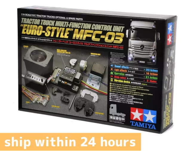 Tamiya RC Big Truck Option & Spare Parts No.23 TROP.23 Euro Style MFC-03 56523