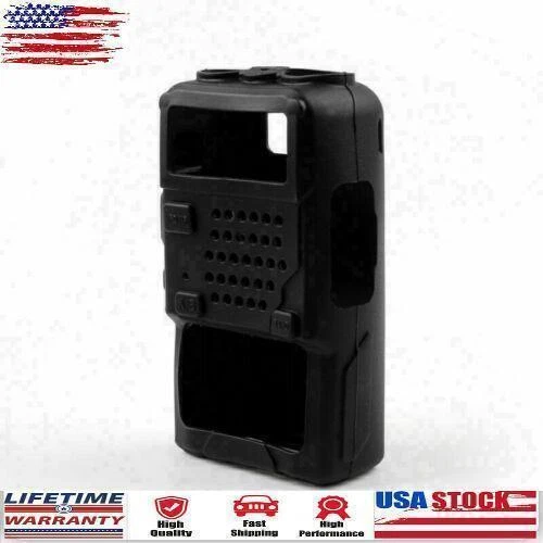 5x Rubber Soft Handheld Case Holster Fit BaoFeng UV-5R/5RA/5RE Plus Radio BK YU