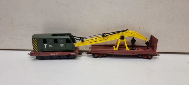 LIMA WAGON GRUE + Wagon Porte Fleche De La Db - Echelle H0 1/87 EUR 16,90 - PicClick FR