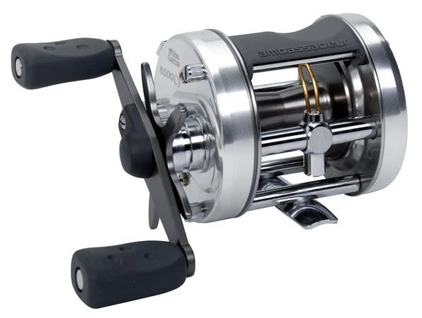 Moulinet Vintage Abu Garcia 500 Ambassadeur 5000c - Or Et Noir (Suède, Fonctionne)