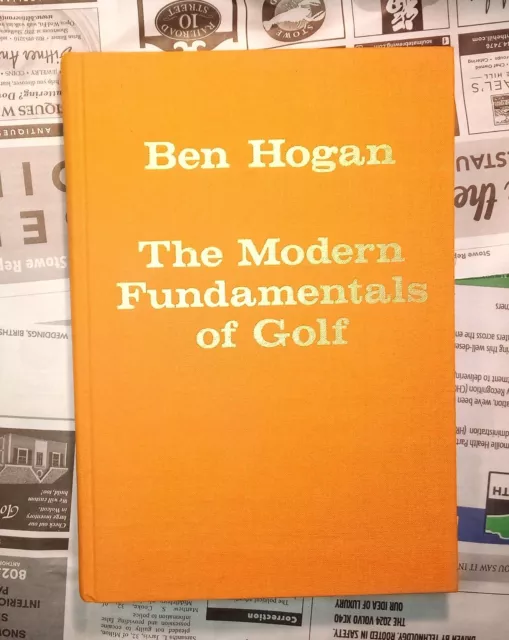 THE MODERN FUNDAMENTALS of Golf - Ben Hogan - 1988 $19.00 - PicClick