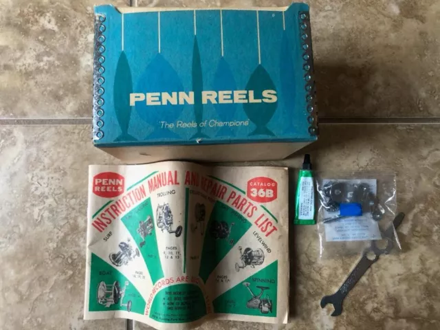 PENN LEVELINE 350M Star Drag Fishing Reel, Original Box & Penn Reel and  Catalog $19.95 - PicClick