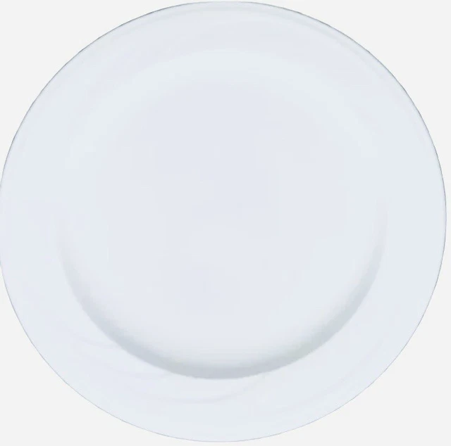 Syracuse China CASCADE Flint White Restaurant Ware 10 3/4” Dinner Plate