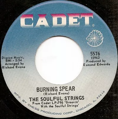 The Soulful Strings - Burning Spear / Within You Without You (7", Single)