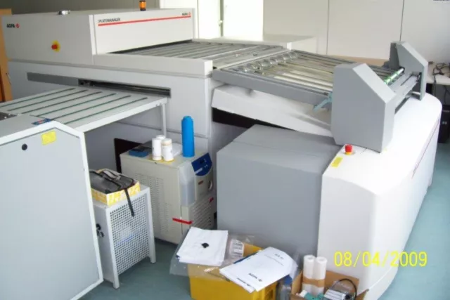 full automated 8up thermal CTP system Agfa Xcalibur 45 with Plate Processor