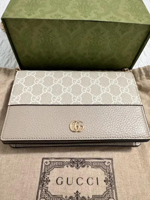 Brand new Gucci GG Marmont Mini Shoulder Bag - Oatmeal -