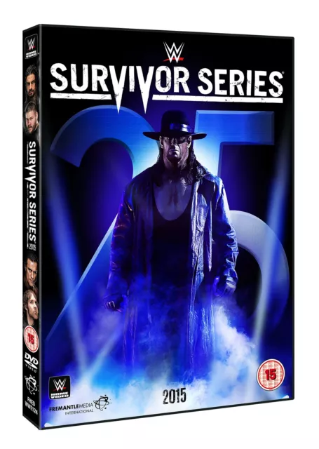 WWE: Survivor Series 2015 (DVD) Undertaker Dean Ambrose Roman Reigns