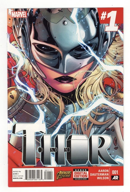Thor 1A Dauterman NM- 9.2 2014 Jane Foster as Thor
