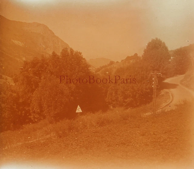 FRANCE Valoires Photo Plaque de verre Stereo Vintage P29L9n28