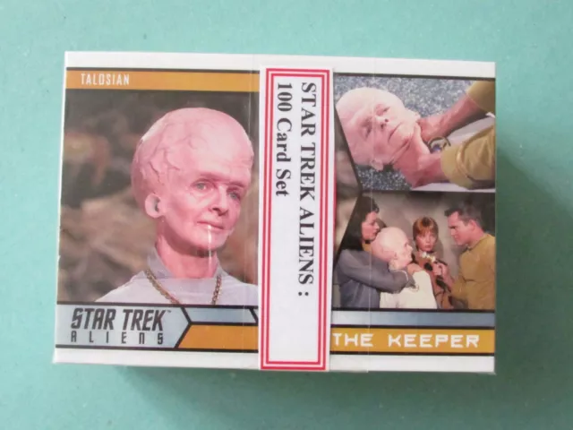 Card: STAR TREK ALIENS - 100 Trading Card Base Set Rittenhouse 2014