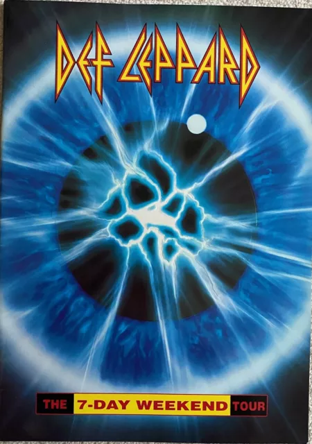 Def Leppard - The 7-Day Weekend Tour - 1992-1993 - Programme