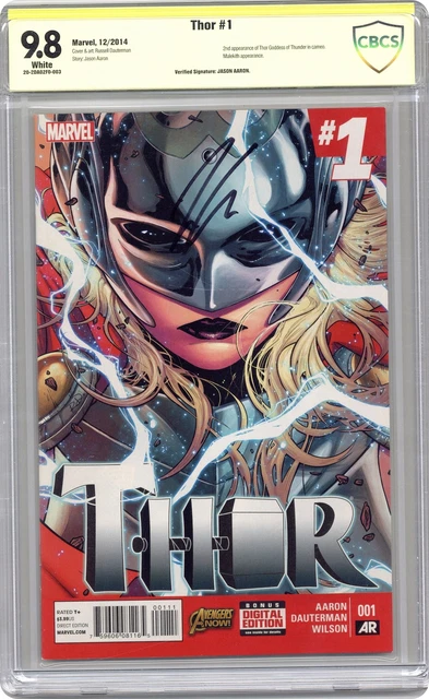 Thor 1A Dauterman CBCS 9.8 SS Jason Aaron 2014 20-2DA02F0-003
