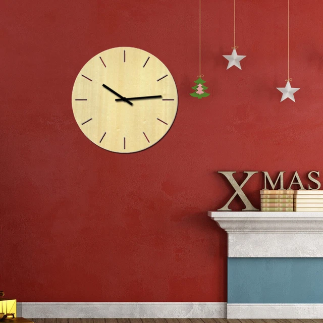 Decorative Wall Clock Household Decoration Home Minimalistic Decor Silent Clock