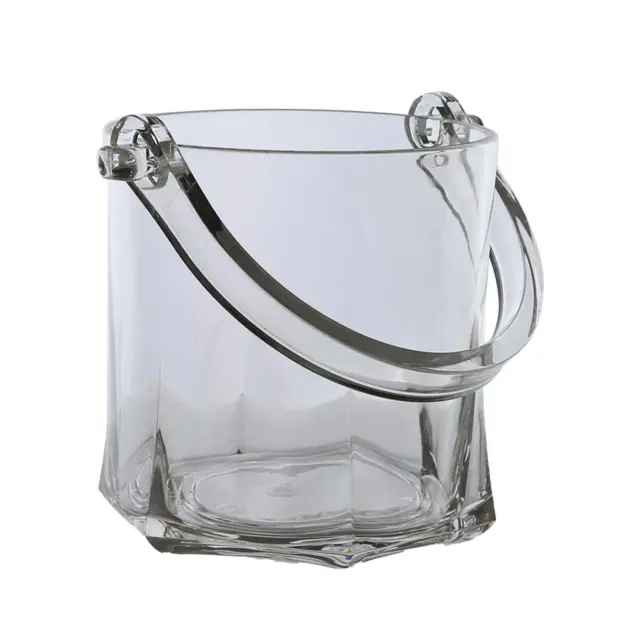 Acrylic Ice Bucket Storage Tub Beverage Tub for KTV Clubs Restaurant Parties