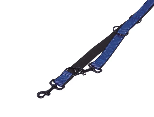 Nobby Führleine "Classic Reflect SOFT" Nylon Neoprenfutter Hundeleine Gr. XS