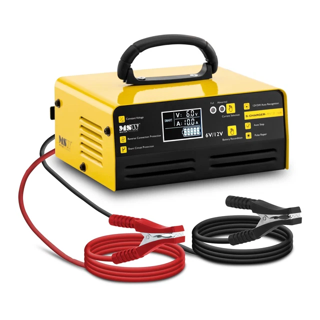 Chargeur de batterie fonction réparation pour batteries 6/12 V 2 - 120 Ah