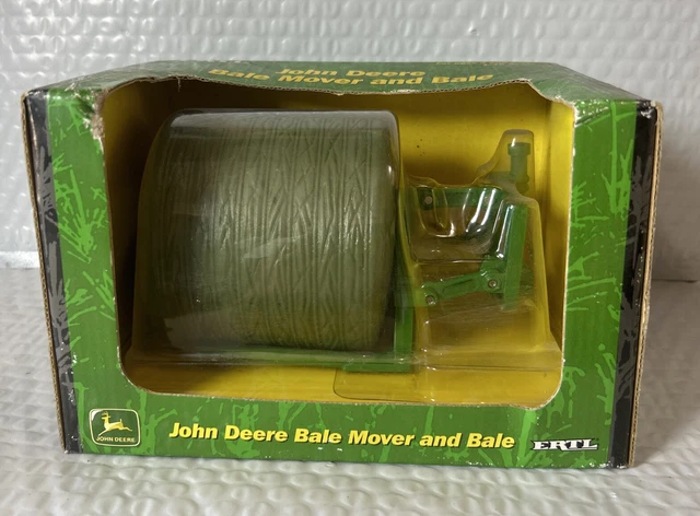ERTL John Deere Baler Mover and Bale 1/16 NIB RARE