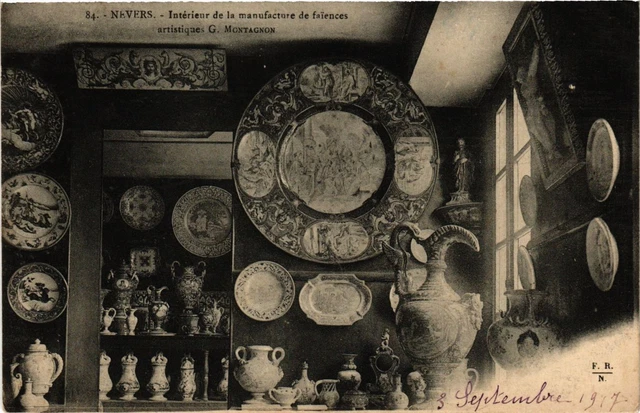 CPA NEVERS - Interieur de la manufacture de faiences artistiques (293232)