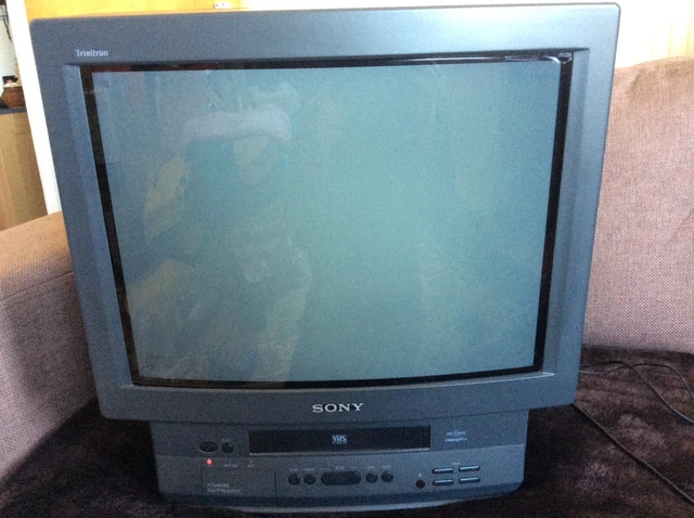 SONY Trinitron ブラウン管テレビ VHS内蔵 Sony Trinitronブラウン管