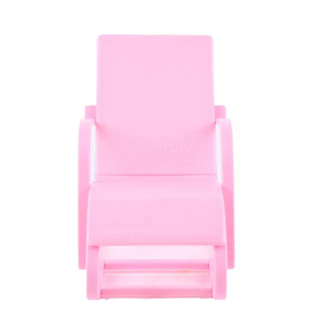 1Pc 1:6 Dollhouse Furniture Swim Foldable Deckchair Accessories Pink Be H* BU Sp