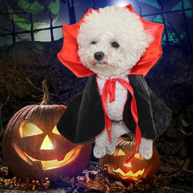 Mantello per animali domestici di Halloween Costume natalizio per cani Vestiti