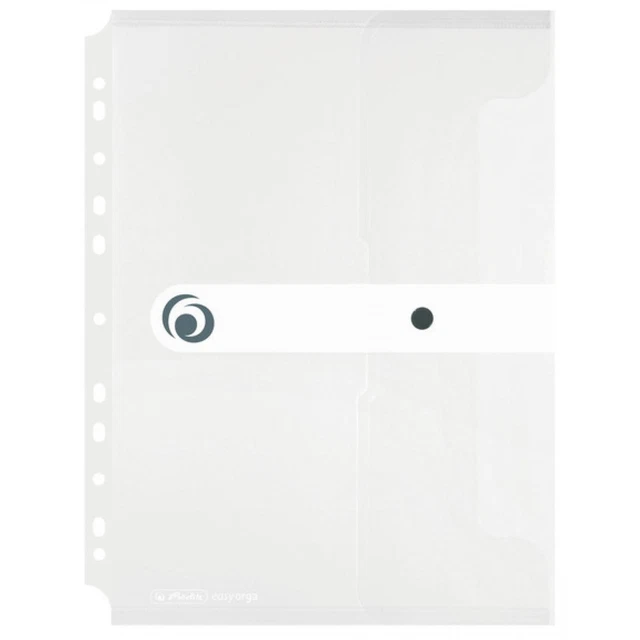 Herlitz Dokutasche A4 PP blau transp. z.Abheften 1er 11292943 (4008110462752)