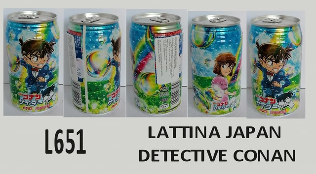 Lattina Giapponese Detective Conan Sidro Da Collezione Codice L651