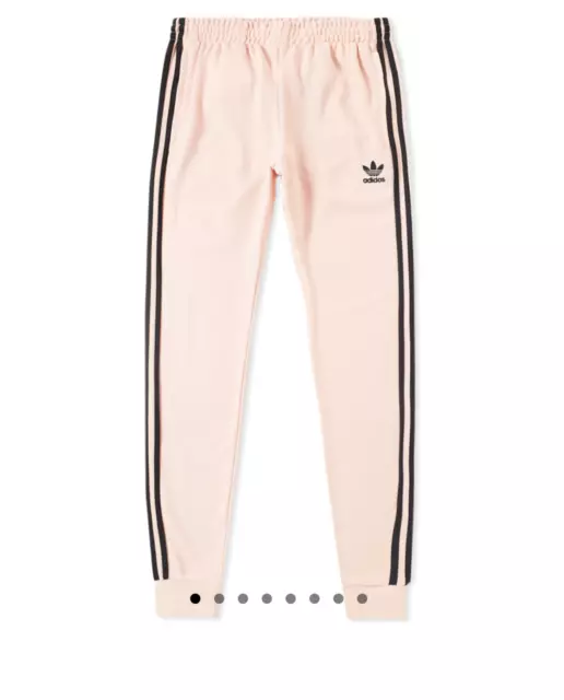 Bnwt Adidas Superstar Track Pant Vapour Pink Small Mens