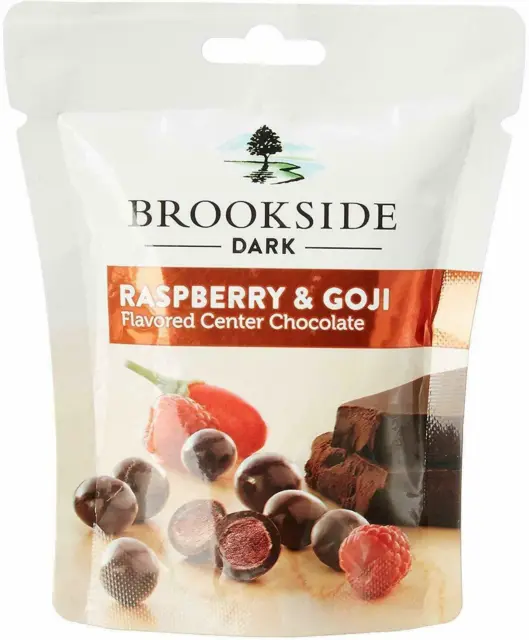 Hershey's Brookside Goût Centre Chocolat Framboise & Goji 100 G (Paquet De 4)