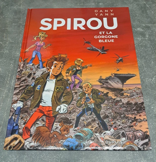 SPIROU ET LA GORGONE BLEUE DE YANN et DANY EO LIVRE NEUF EUR 110,00