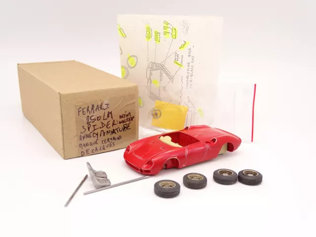 Annecy Miniatures Kit à Monter 1/43 - Ferrari 250 LM Spider 1965
