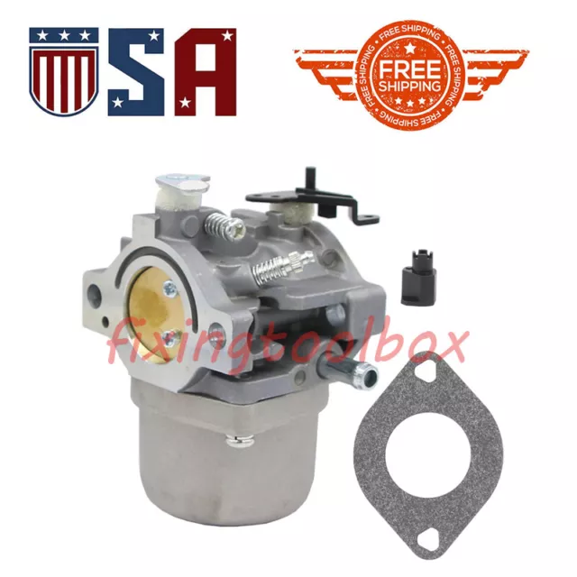 Fits Briggs Stratton LMT-162 LMT-165 LMT-166 12.5HP Engine Carburetor Kit 494392