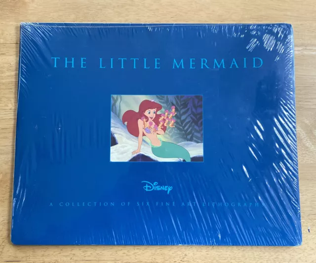 Disney 1999 The Little Mermaid A Collection Of 6 Fine Art Lithograph’s Sealed Disney 1999 The Little Mermaid A Collection Of 6 Fine Art Lithograph’s Sealed