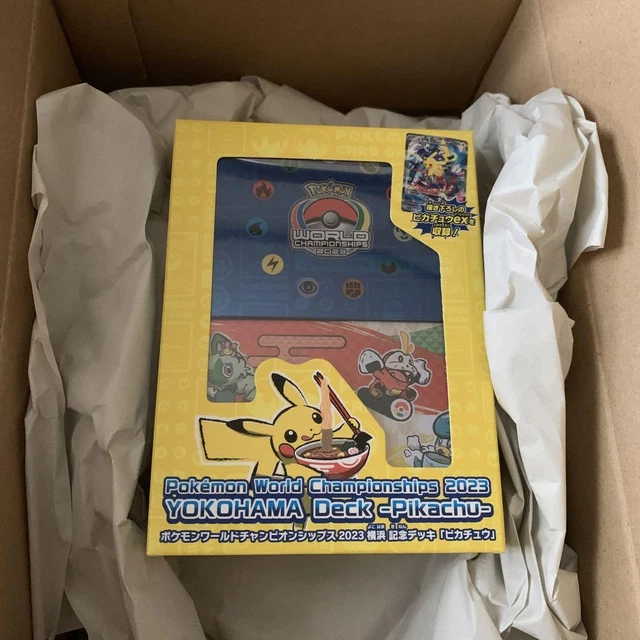 PIKACHU EX 001/030 Promo Pokemon World Championships 2023 Yokohama card