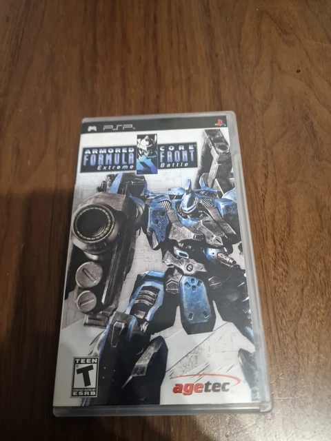 Psp Core Box SONY PSP GAME Armored Core Formula Front Extreme Battle Box con Manuale ...