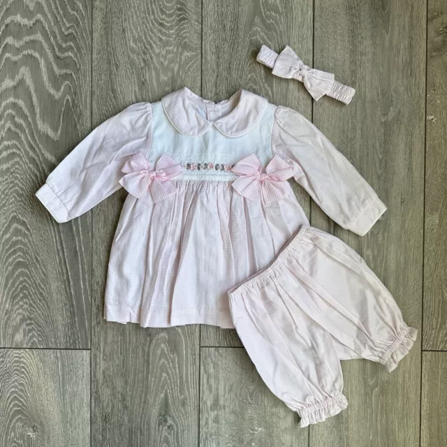 Pretty Originals Baby Mädchen Kleid Set Größe 12 Monate