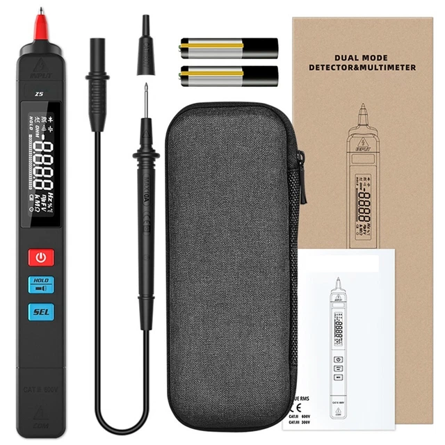 Professional Z5 Multimeter Tester with Capacitance Ohm Diode and Hz Functions