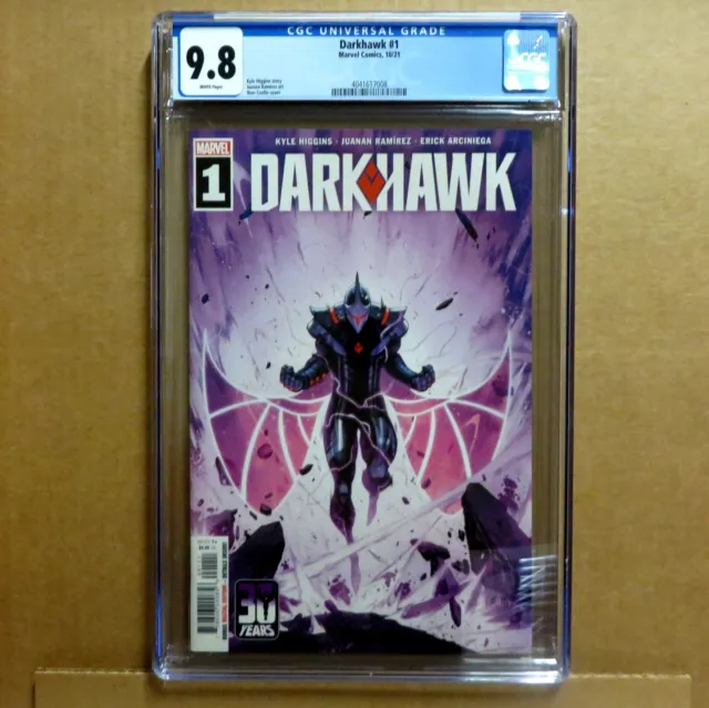 DARKHAWK #1 CGC Graded 9.8 Marvel Comics 2021
