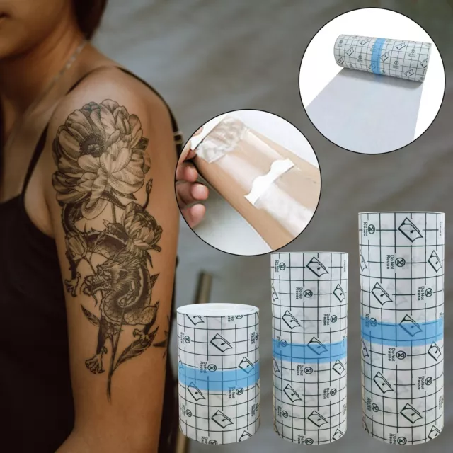 Tattoo Aftercare Bandage Transparent 10M Waterproof Clear Skin Healing Protectio