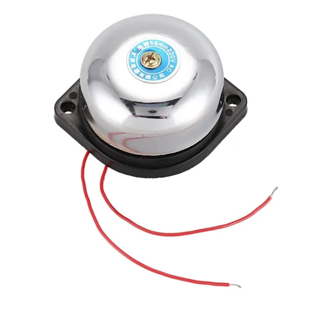 55mm Diameter Fire Alarm Electric Gong Bell AC 220V A2Y8