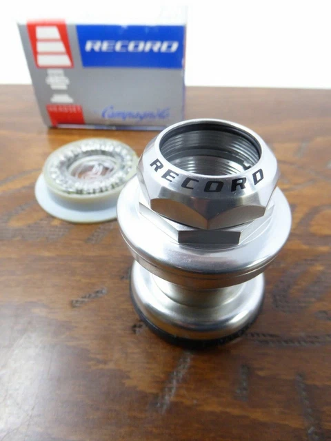 Casque Acier Campagnolo Record Vintage NOS – 1 Pouce Fileté – Pour Vélo Course Italien